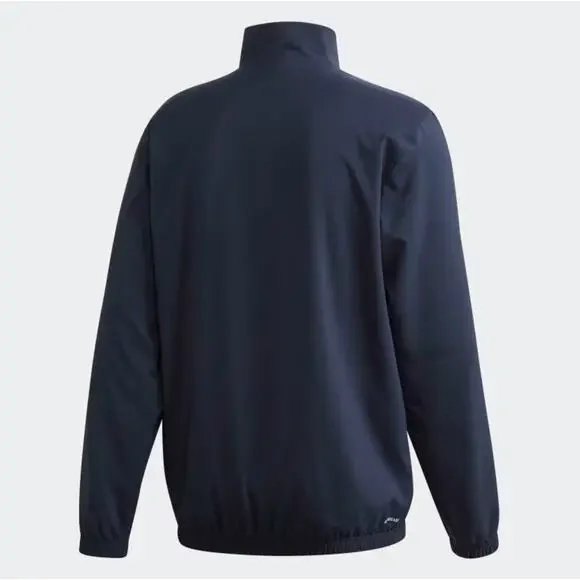 ADIDAS MTS Tech Half Zip Track Jacket Legend Ink Blue White {H28}